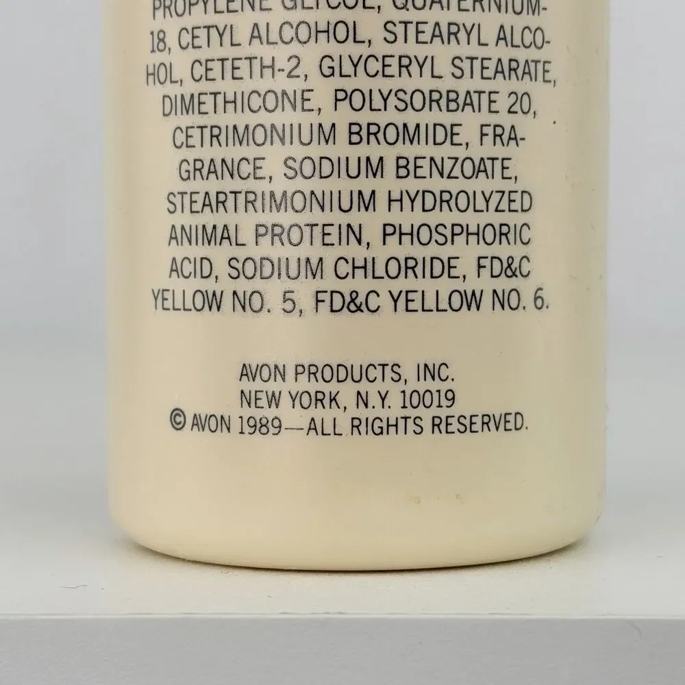 Vintage 1989 Avon Simply Brilliant Conditioner Normal Hair 15 Oz Sealed